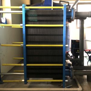 Black Stainless Steel Plate Type Heat Exchanger Forming Anodizing