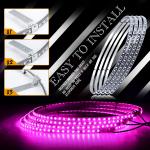 App Controlled Multi Color Led Car Headlights 15.5in ODM Available
