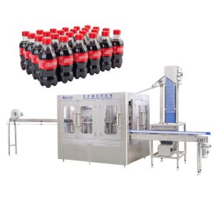 High Speed 3 In 1 Automatic Soda Filling Machine Monoblock For Fast Production