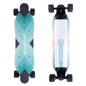 China Two Hub Motor Electric Longboard , Electric Skateboard with Motor In Wheels factory