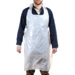 PE HDPE LDPE Plastic Disposable Aprons For Adults