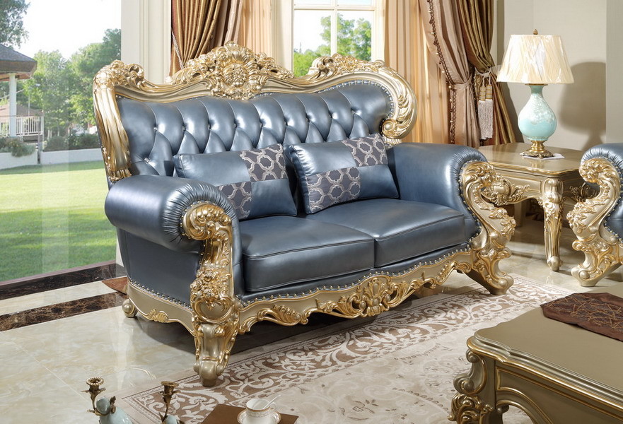 Luxury Sofa sets FACTORY direct sales price for Imported Italy Leather cushion and upholstered for Villa living rooms