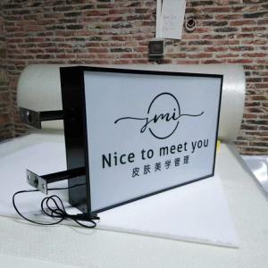 China Aluminum Frame Hanging Lightbox Sign factory
