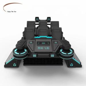 China Amusement Park 6 Seats 9d Virtual Reality Cinema VR Roller Coaster Machine factory
