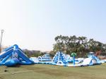 Customized Colorful Sealed Inflatable Water Park Inflatable Aqua Park Water