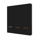 Controlling Lamp KNX Wall Switch , 4 Gang Double Gang Light Switch