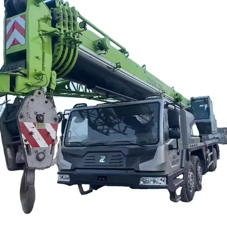 2021 Year Original Zoomlion ZTC500V 50 Ton Hydraulic Used Mobile Truck Crane For Sale