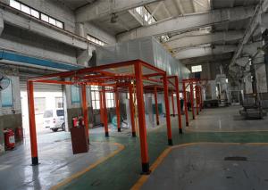 China Adjustable Speed Industrial Automatic Powder Coating Plant 380V Customized Voltage factory