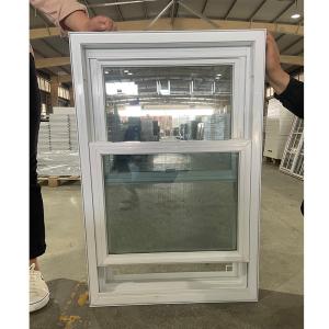 China Customized Size UPVC Single Hung Window Durable And Weather-Resistant factory