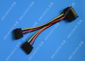 China SATA To Dual SATA Data Cable Splitter SSD HDD SATA Cable For Hard Drive factory