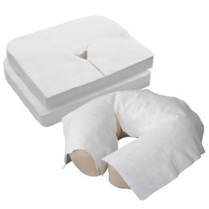 China Fitted U Shape SMS 80*200cm Disposable Face Cradle Cover factory