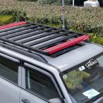 Universal SUV Roof Rack Cargo Carrier Made of Aluminum Alloy and SUS304 with