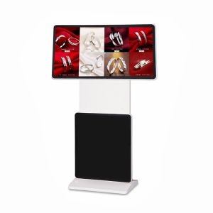 LCD Multimedia Rotating Kiosk Display Ultra HD Resolution Easy Operation