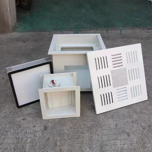 China H13 Ceiling HEPA Filters Module HEPA Box In Terminal For Cleanroom factory