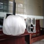 USA standard anodized silver white black solar rail aluminum profiles