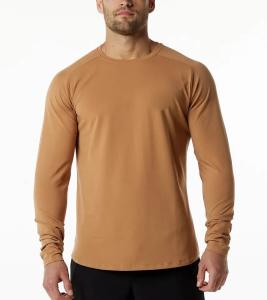 China Fashion Men′s Fitted Long Sleeve 94% Cotton 6% Elasticity Custom Logo Shirt factory