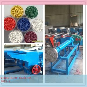 China 300kg/h wasted recycling production line plastic recycling granulator price factory