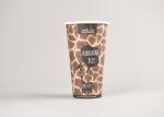 Custom Printing Disposable Paper Cups For Hot / Cold Drinking 12oz 16oz 20oz