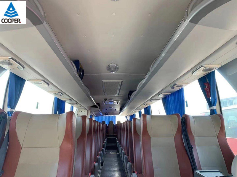 55 Seats Yutong ZK6122HQ Used Coach Bus With Air Conditioner