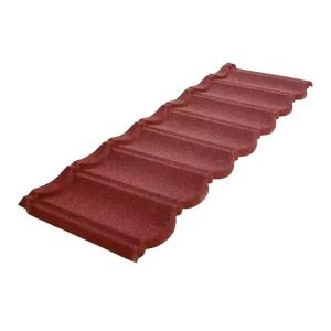 China Stone Coated Metal Roof Tiles Metal Shingle Roof Tiles factory