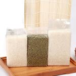 120mic PET/NY/PE Plastic Vacuum Seal Storage Bags For Rice ASP