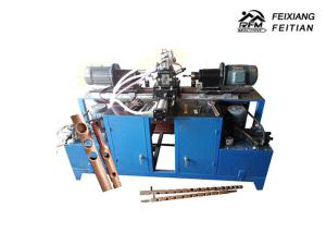Double Line Round Automatic Punching Machine , Carbon Steel Pipe Punching Machine