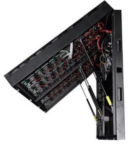 China Front Opening LED Video Wall Module Double Face , Indoor Outdoor Full Color LED Screen factory