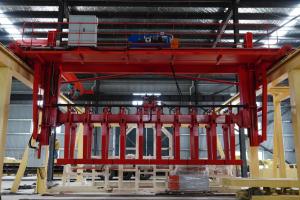 China 380V Light Weight Bricks AAC Block Manufacturing Machine factory