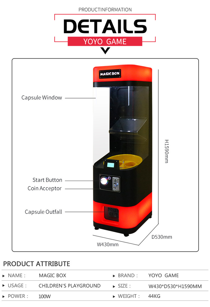 Capsules Gumballs Bouncy Balls Big Capsule Vending Machine Commercial Vending Machine Electronic Product