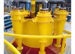 Anti Corrosive Hydrocyclone Centrifuge Wastewater Treatment Rubber Lining
