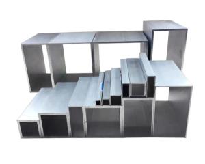 China Extruded Tubings 3003 3600 2024 6061 1070 5754 7075 Mill Finished Aluminum Square Pipe factory