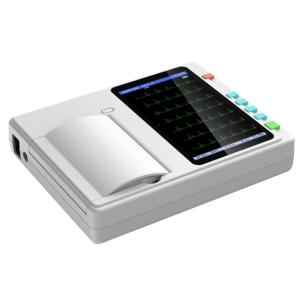 3-Channel ECG Machine 7-inch Touchscreen And Color LCD Display For Accurate