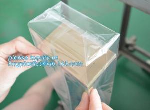 China Cellophane Block Base Standing Bags Square Bottom PP Food Packaging, Custom Printing Self Adhesive Opp Pp Bag factory
