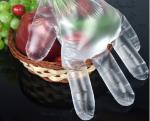 Practical high quality transparent disposable hdpe vinyl pe glove thickened