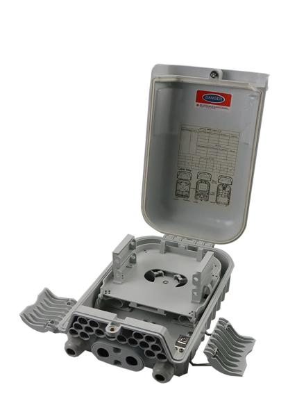Junpu Outdoor Fiber Optic Distribution Box, fiber optic distribution unit white