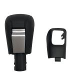Plastic Black Leather Car Gear Shift Knob Cover for HONDA Civic FC1 FC7 2015