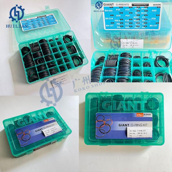 China Volvo EC VOL EC200 EC210 EC220 Excavator O-ring Box Hydraulic Mechanical O Ring Set Hot Industrial Oring Kit Set Oil Seal Kit Repair factory