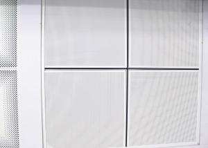 China Decorative Suspended Lay In Ceiling Tiles custom / Metal Perforated Ceiling Tiles factory