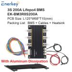 Enerkey Hardware BMS 3S 100A 120A 150A 200A Li-ion/LiFePO4/Lto/SIB Battery PCB
