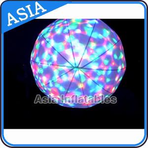 China LED Light Helium Balloon And Blimps , Flying Advertising Colorful Inflatables factory