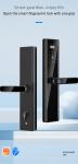 Intelligent Tuya Bluetooth Bedroom Door Lock Fingerprint Smart Door Lock