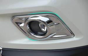 China Custom Chrome Fog Lamp Bezel For NISSAN X-TRAIL 2014 Front Fog Lamp RIM factory