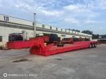 3 Axle Heavy Duty Low Loader/Lowbed/Lowboy Semi Trailers for Excavator Transport