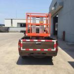 Aluminum Alloy Truck Mounted Scissor Lift For Outdoor Aerial Clean Or Maintenanc