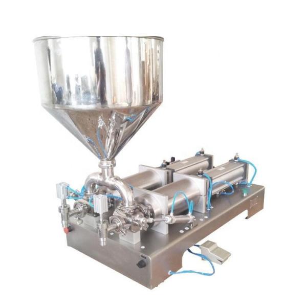 Semi automatic pneumatic liquid filling machine shampoo cosmetics cream paste