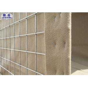 Army Border Perimeter Defensive Barrier , Gabion Wire Mesh Boxes
