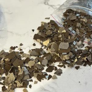 China GB/T3499-2003 Electrolytic Manganese Metal Flakes 99.96% Mn Flake For Metallurgy factory