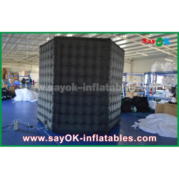 Inflatable Party Decorations 17 Colors Changed Inflatable Photo Booth With Touch Screen Remote Control