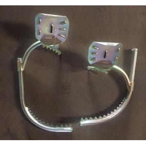 Wood / Steel Pole Climbers Construction Safety Tools With Movable Thickening