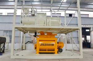 China High Efficiency JS2000 Series Stationary Concrete Mixer 120m3/H factory